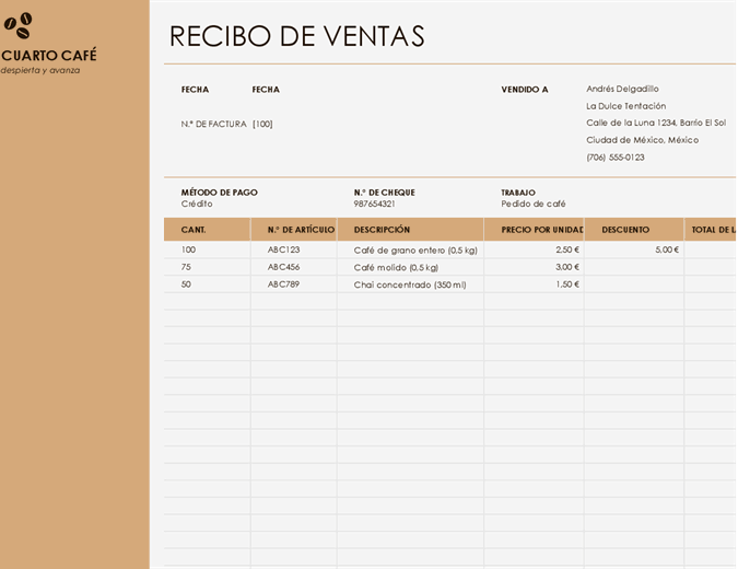 Plantilla De Excel Recibos De Pago Derechoenmexico Mx Recibo Reverasite