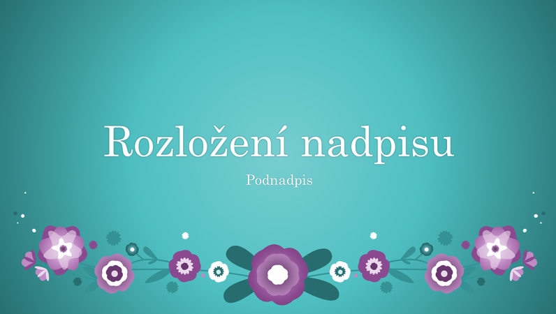 Fialové květy na modrém pozadí (širokoúhlý formát) Fialové květy na modrém pozadí (širokoúhlý formát)