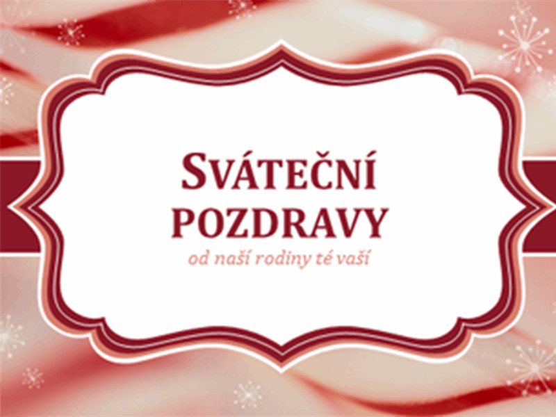 Vánoční přání s lízátkem ve tvaru hůlky (2 na stránku) Vánoční přání s lízátkem ve tvaru hůlky (2 na stránku)