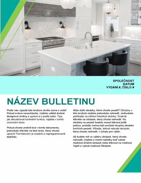 Bulletin pro interiérový design
