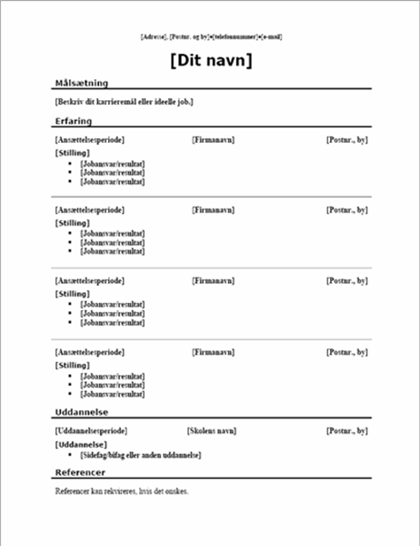 C.V. et lettres de motivation - Office.com
