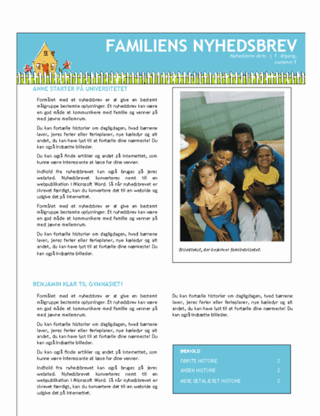 Familienyhedsbrev