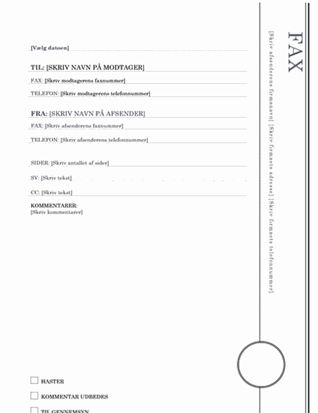 Faxforside (karnapdesign)