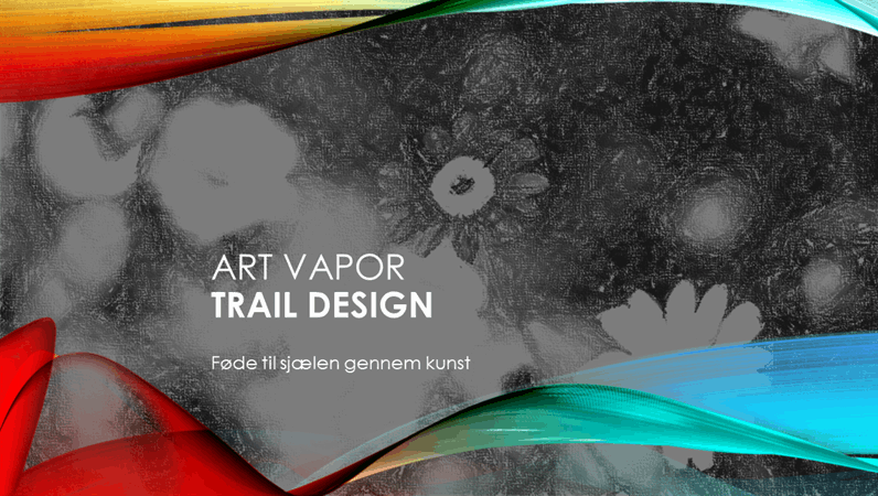 Kunst, Tågespor-design Kunst, Tågespor-design
