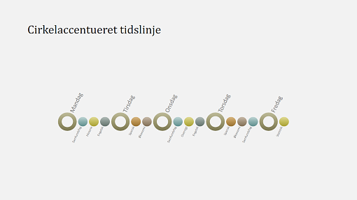 Slide med tidslinjediagram for arrangement (widescreen) Slide med tidslinjediagram for arrangement (widescreen)