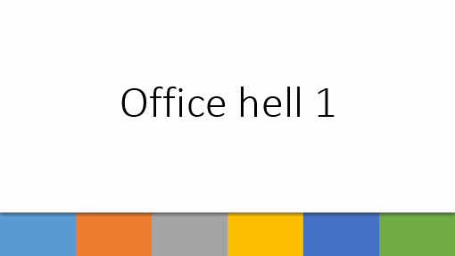 Office hell 1