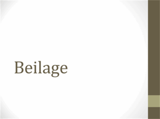 Beilage Beilage