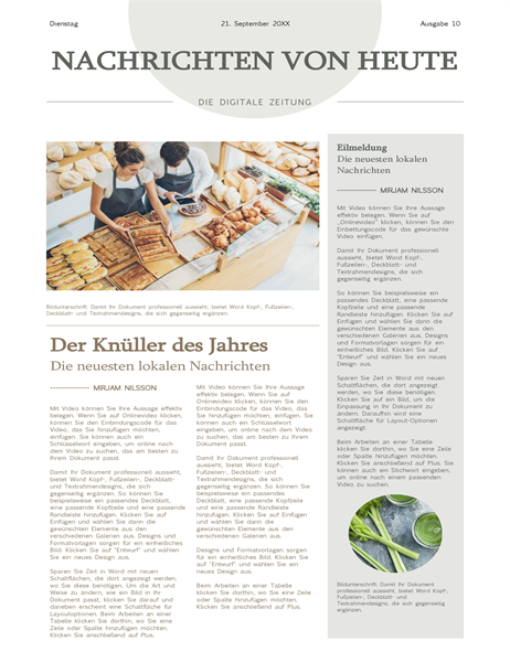 Lifestyle-Zeitung Lifestyle-Zeitung