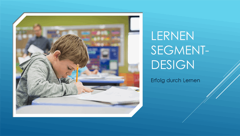 Design „Segment“ für Bildungseinrichtungen