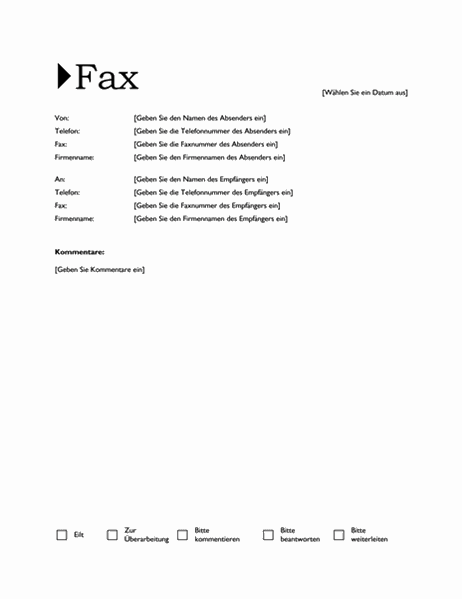 Fax (Design "Okeanos")