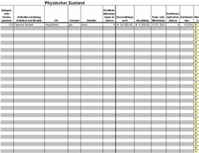 Inventurlisten Vorlagen Excel - Excel Vorlage Sparplan ...