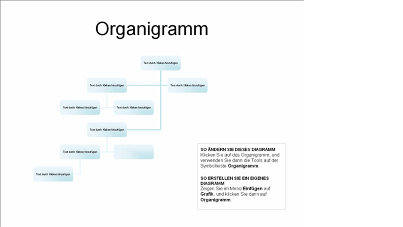 Komplexes Organigramm