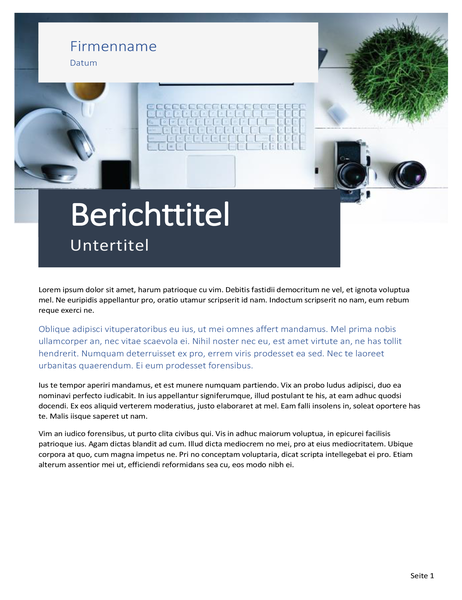 Bericht (Design „Origin“) Bericht (Design „Origin“)