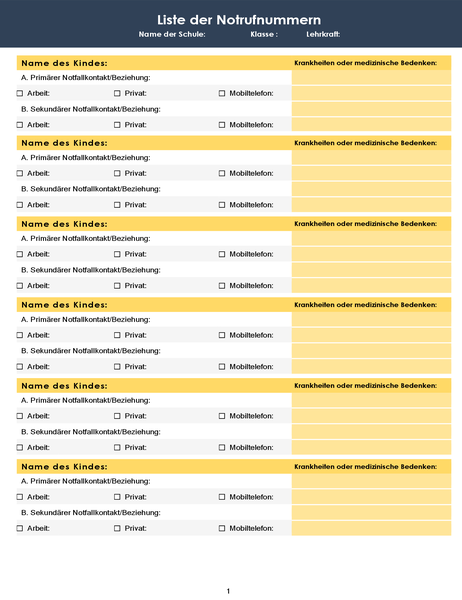Erstellen einer Liste