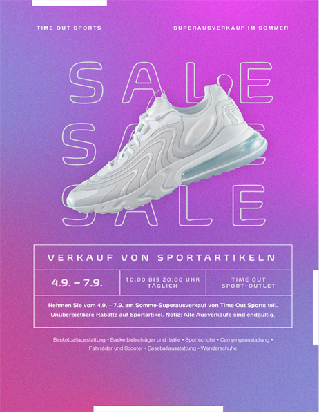 Verkaufshandzettel Verkaufshandzettel