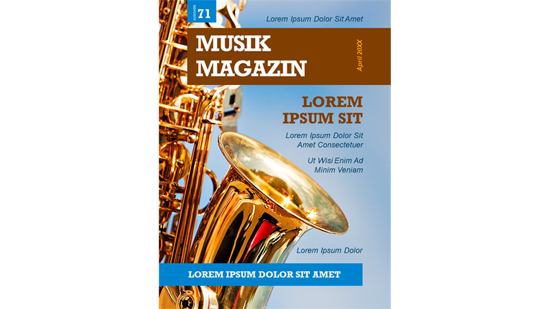 Einbände für Musikmagazine Einbände für Musikmagazine