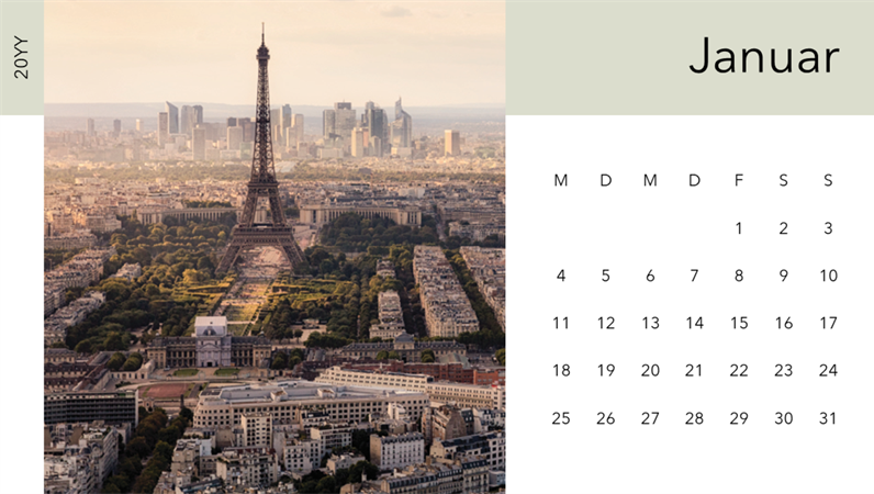 Fotokalender „Silhouette einer Stadt“ Fotokalender „Silhouette einer Stadt“