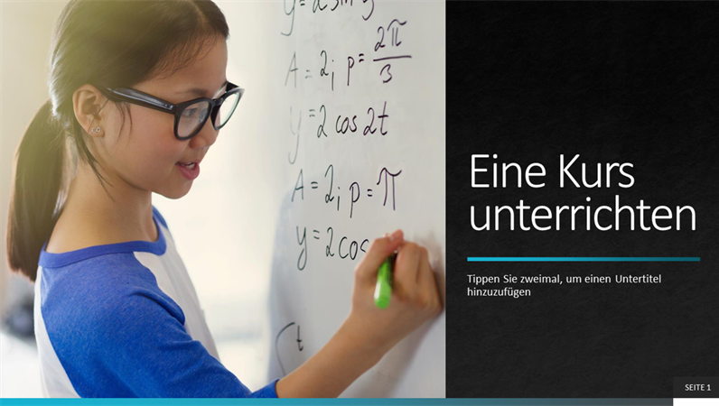 Klassischer Kurs für Unternehmen mit Animation Klassischer Kurs für Unternehmen mit Animation
