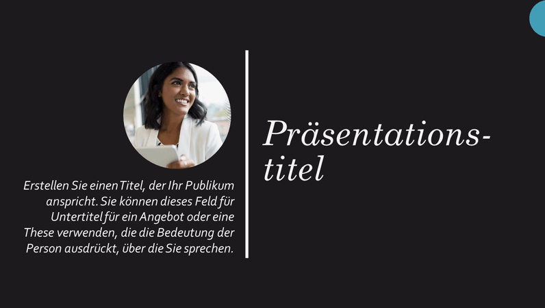 Prasentation Biografie