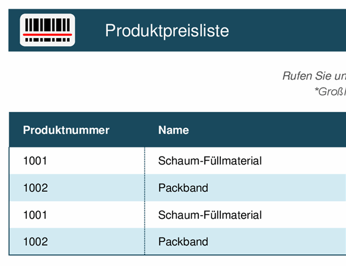 Einfache Aufgabenliste