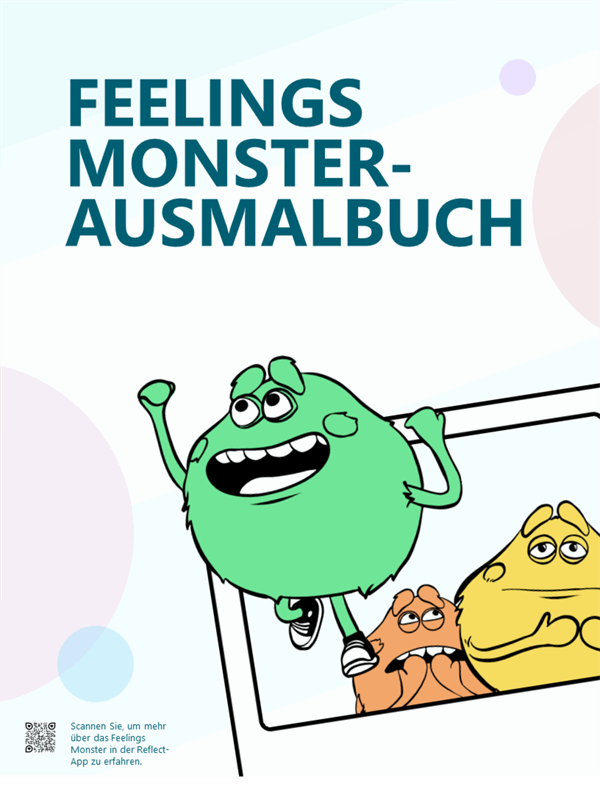 Feelings Monster-Ausmalbuch
