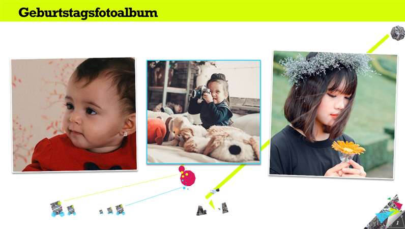 Geburtstagsfotoalbum Geburtstagsfotoalbum