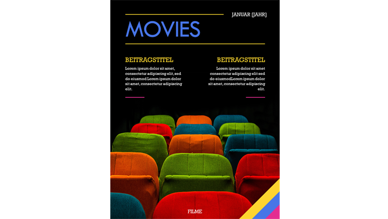 Einbände für Filmmagazine Einbände für Filmmagazine