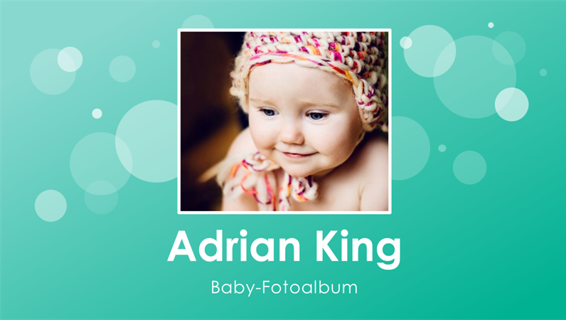 Fotoalbum "Mein erstes Jahr mit dem Baby“ Fotoalbum "Mein erstes Jahr mit dem Baby“