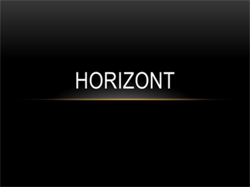 Horizont Horizont