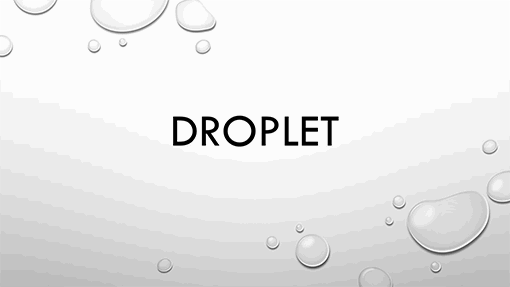 Droplet Purple Droplet Purple