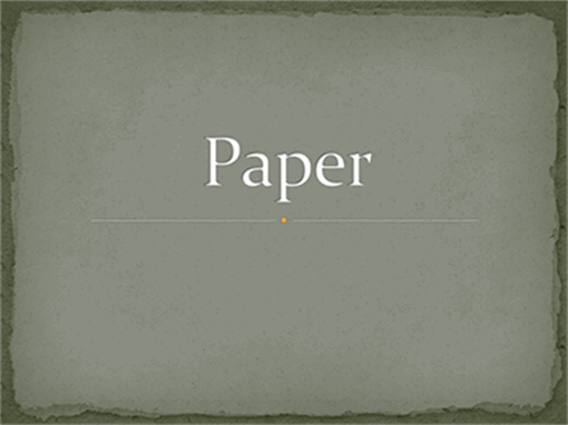 Paper Paper
