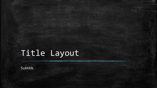 Chalkboard education presentation (widescreen) Chalkboard education presentation (widescreen)