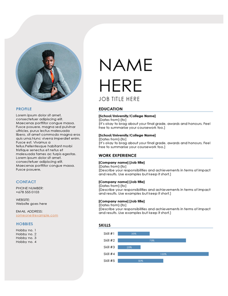 Blue Grey CV