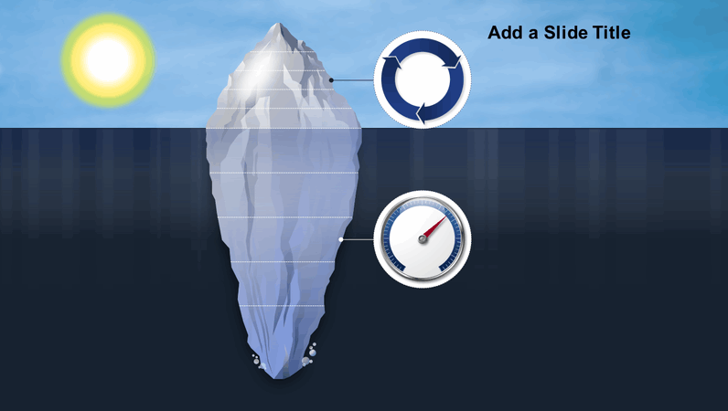 Iceberg graphic
