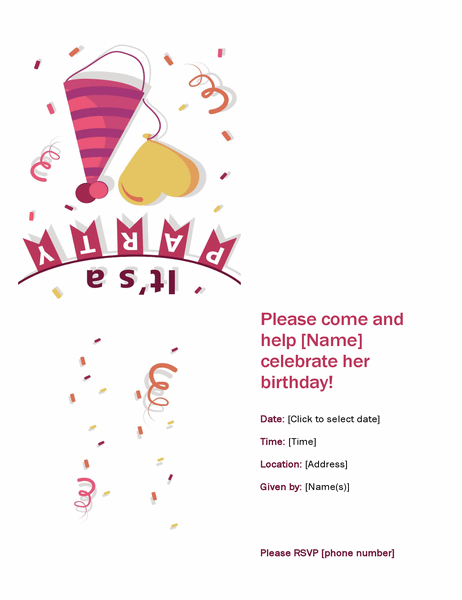 Birthday Party Invitation