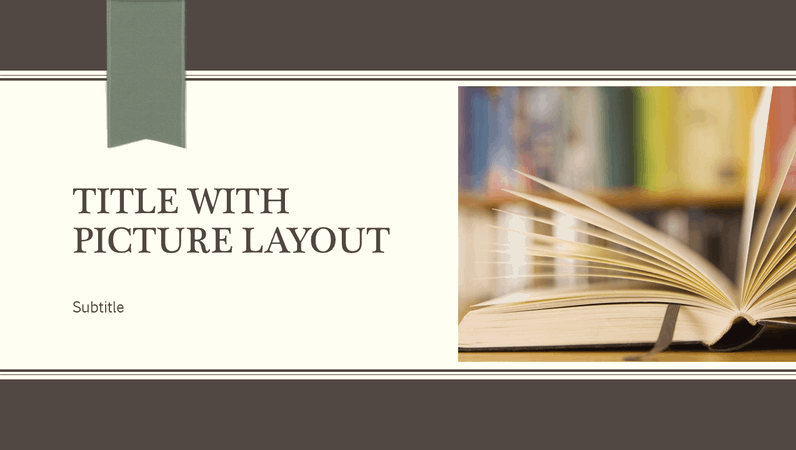 Academic presentation, pinstripe and ribbon design (widescreen) Academic presentation, pinstripe and ribbon design (widescreen)