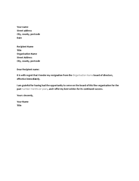 letter-of-resignation-from-board