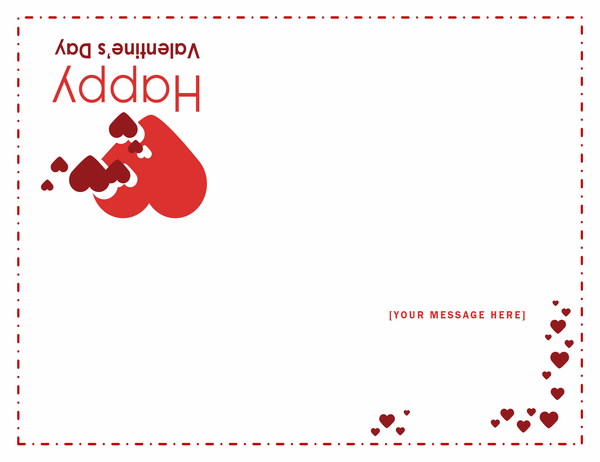 Valentine’s Day card (quarter-fold) Valentine’s Day card (quarter-fold)