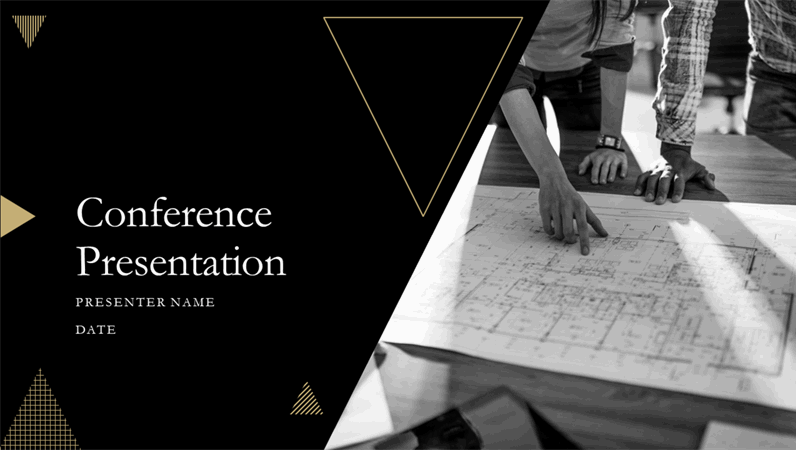 Geometric conference presentation