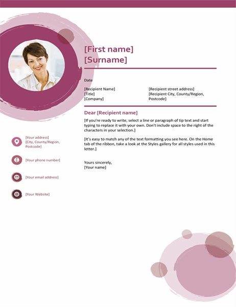 Rose suite cover letter