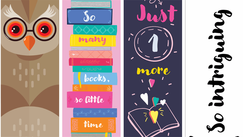 Cute bookmarks