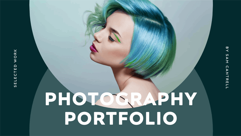 Photography portfolio (modern simple)
