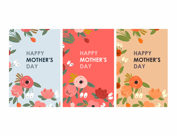 Elegant florals Mother's Day card