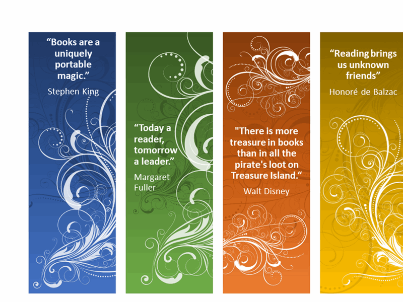 Modern bookmarks Modern bookmarks