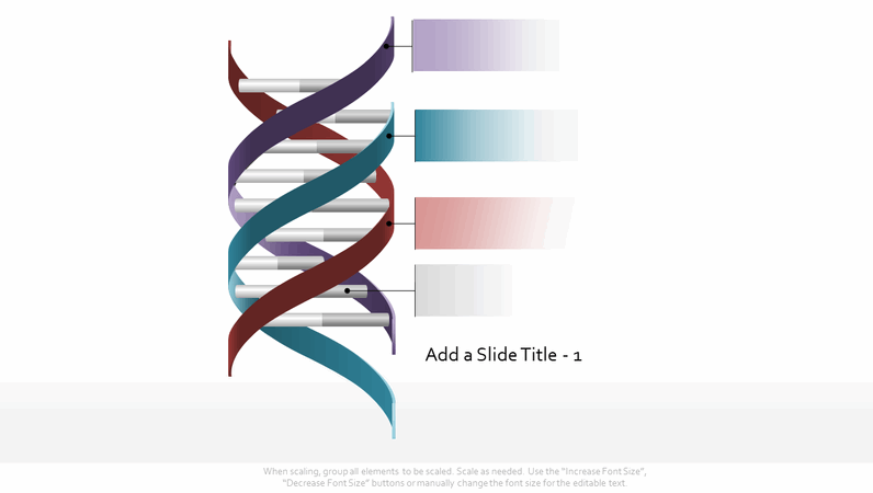 Triple helix DNA graphic