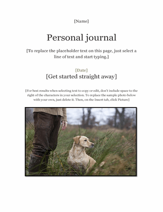 Personal journal