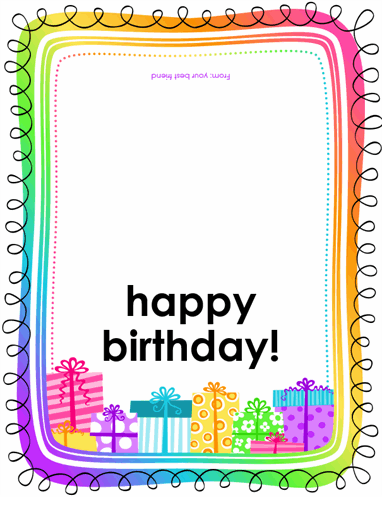 Birthday card (gifts on white background, half-fold) Birthday card (gifts on white background, half-fold)