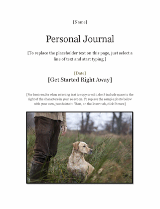 Personal journal