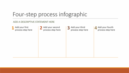 Process infographic (Retrospect theme, widescreen)