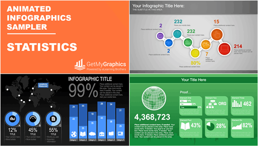 Statistics Infographics Sampler
